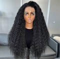 Long Wavy Water Kanekalon Heat Resistant Wig - Human Blend
